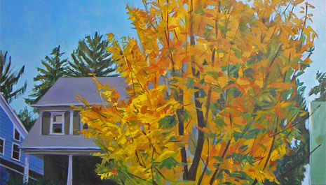 Yellow Tree detail